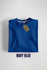 Premium Blue Plain T-Shirt