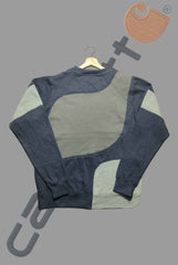 Carhart Green And Black Patch Work Sweats Shirts