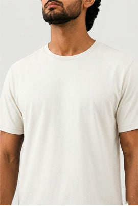 Premium White Plain T-Shirt