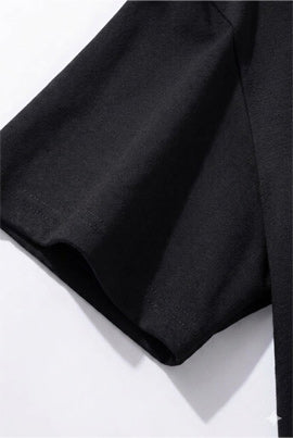 Premium Black Plain T-Shirt