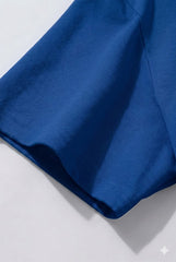 Premium Blue Plain T-Shirt