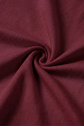 Premium Maroon Plain T-Shirt