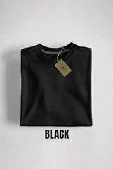 Premium Black Plain T-Shirt