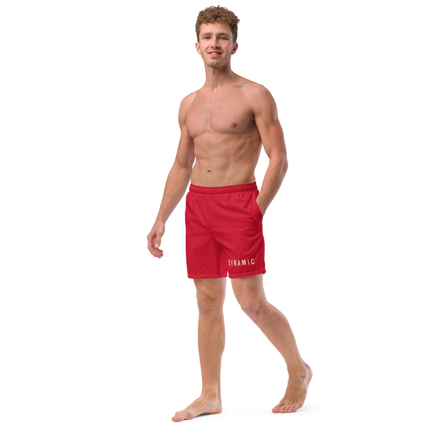 Vibrant Swim Shorts(Red)