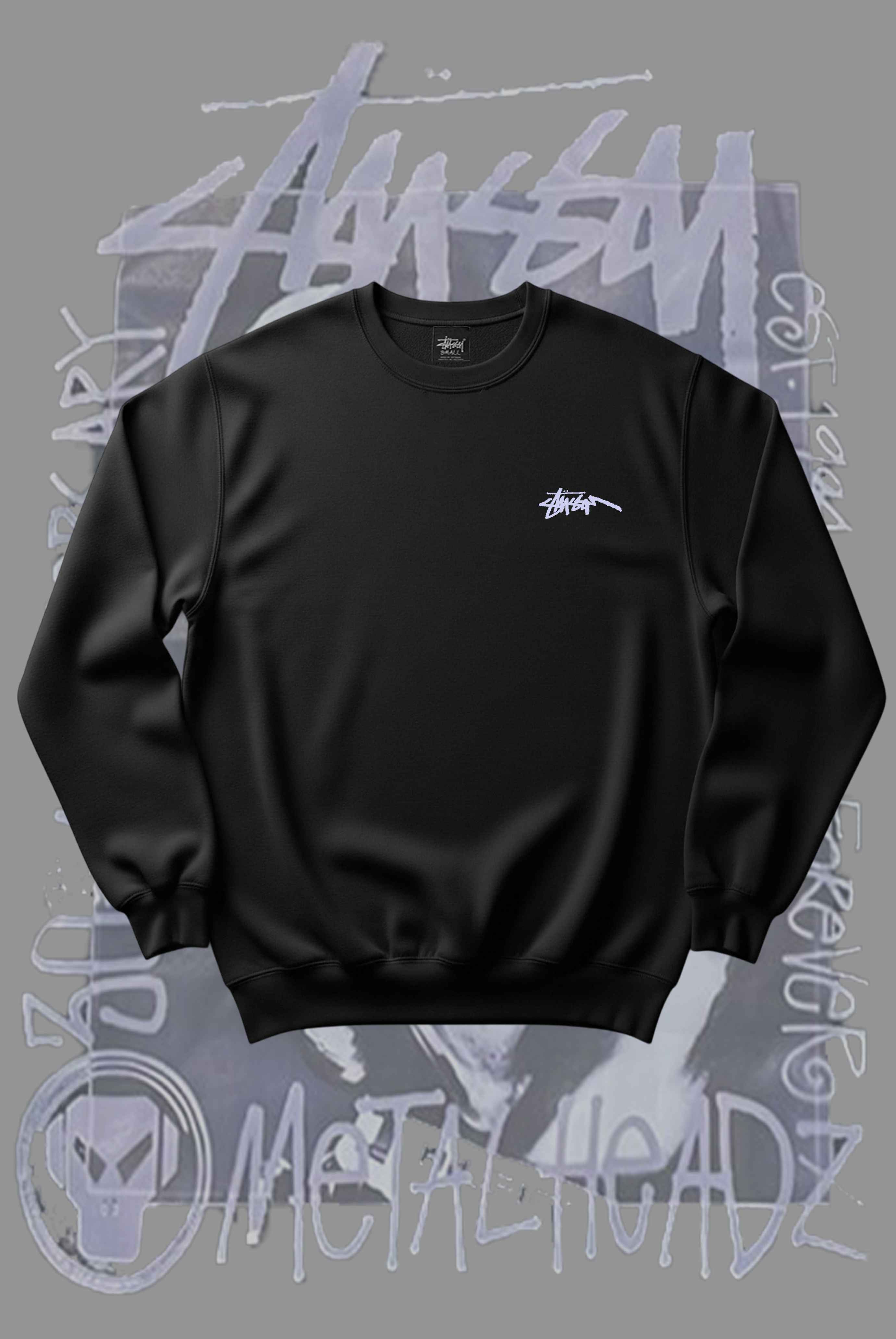 Stusy Metal Head Sweatshirt