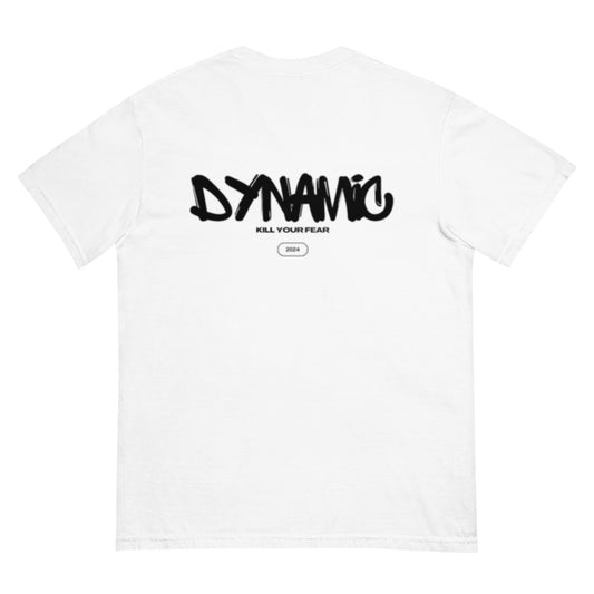 Graffiti Font Tee(Black on White)