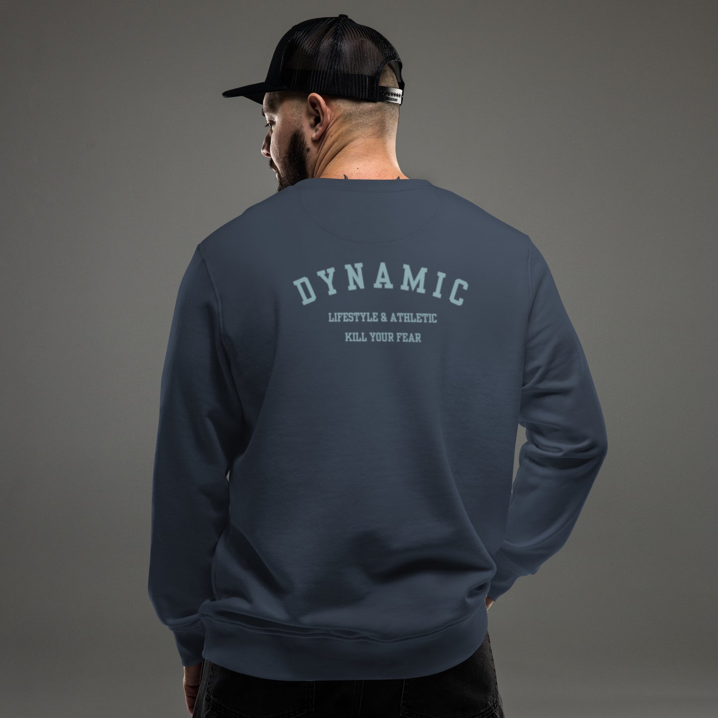 Legacy Crewneck(Gunmetal Blue)