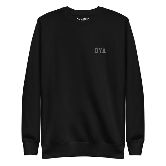 Legacy Crewneck(Grey on Black)